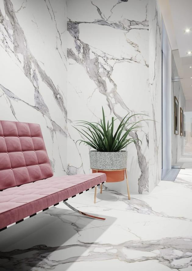 керамогранит фабрики Cerrad коллекция Calacatta White