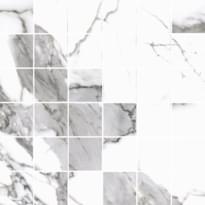 Плитка Cerrad Calacatta White Mosaic 29.7x29.7 см, поверхность матовая