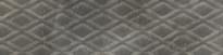 Плитка Cerrad Masterstone Graphite Poler Decor Geo 29.7x119.7 см, поверхность полированная