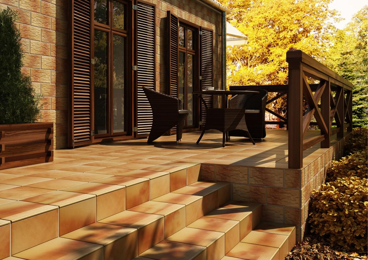 клинкер фабрики Cerrad коллекция Shadow Autumn Leaf