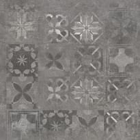 Плитка Cerrad Softcement Graphite Decor Patchwork Rect 59.7x59.7 см, поверхность матовая