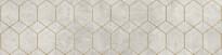 Плитка Cerrad Softcement White Decor Geo Rect 29.7x119.7 см, поверхность матовая