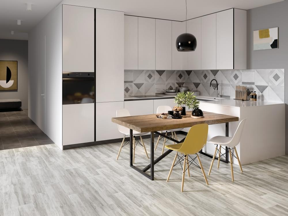 керамогранит фабрики Cersanit коллекция Antiquewood