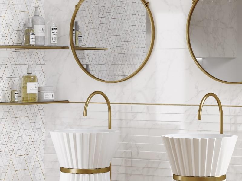 керамика фабрики Cersanit коллекция Calacatta