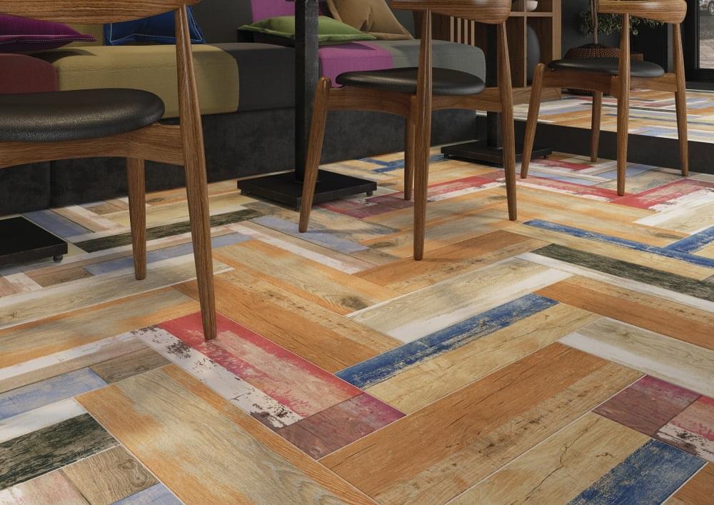 керамогранит фабрики Cersanit коллекция Colorwood