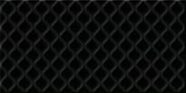 Плитка Cersanit Deco Черный Рельеф 29.8x59.8 см, поверхность глянец, рельефная