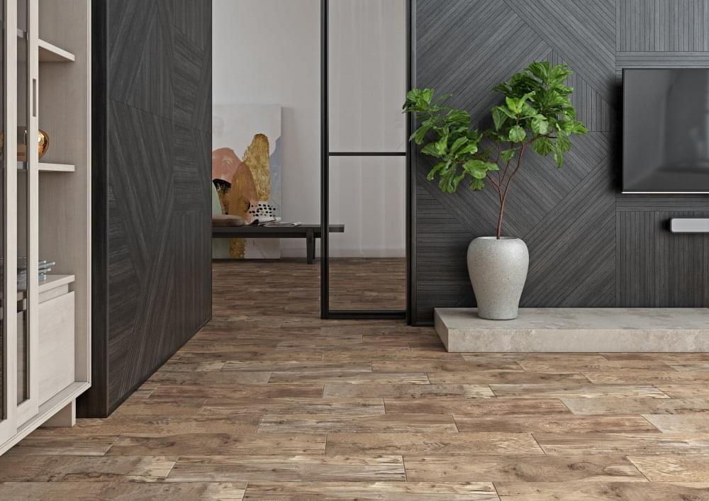 керамогранит фабрики Cersanit коллекция Harbourwood