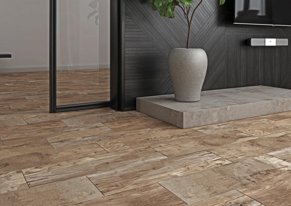 керамогранит фабрики Cersanit коллекция Harbourwood