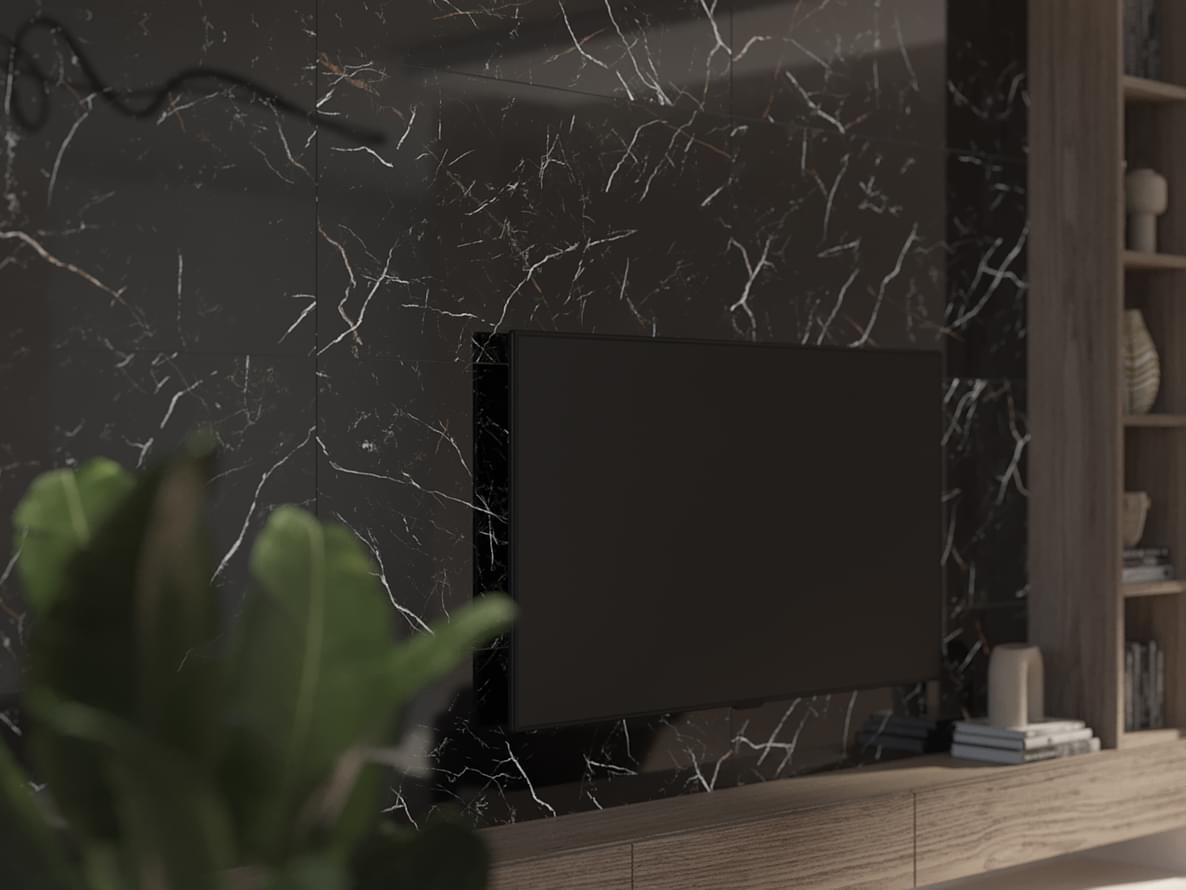 керамогранит фабрики Cersanit коллекция Nero