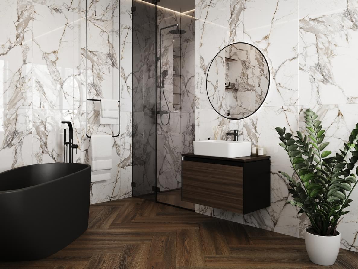 керамогранит фабрики Cersanit коллекция Silvia