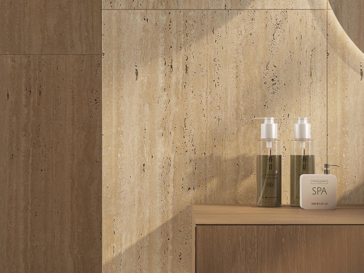 керамогранит фабрики Cersanit коллекция Travertino