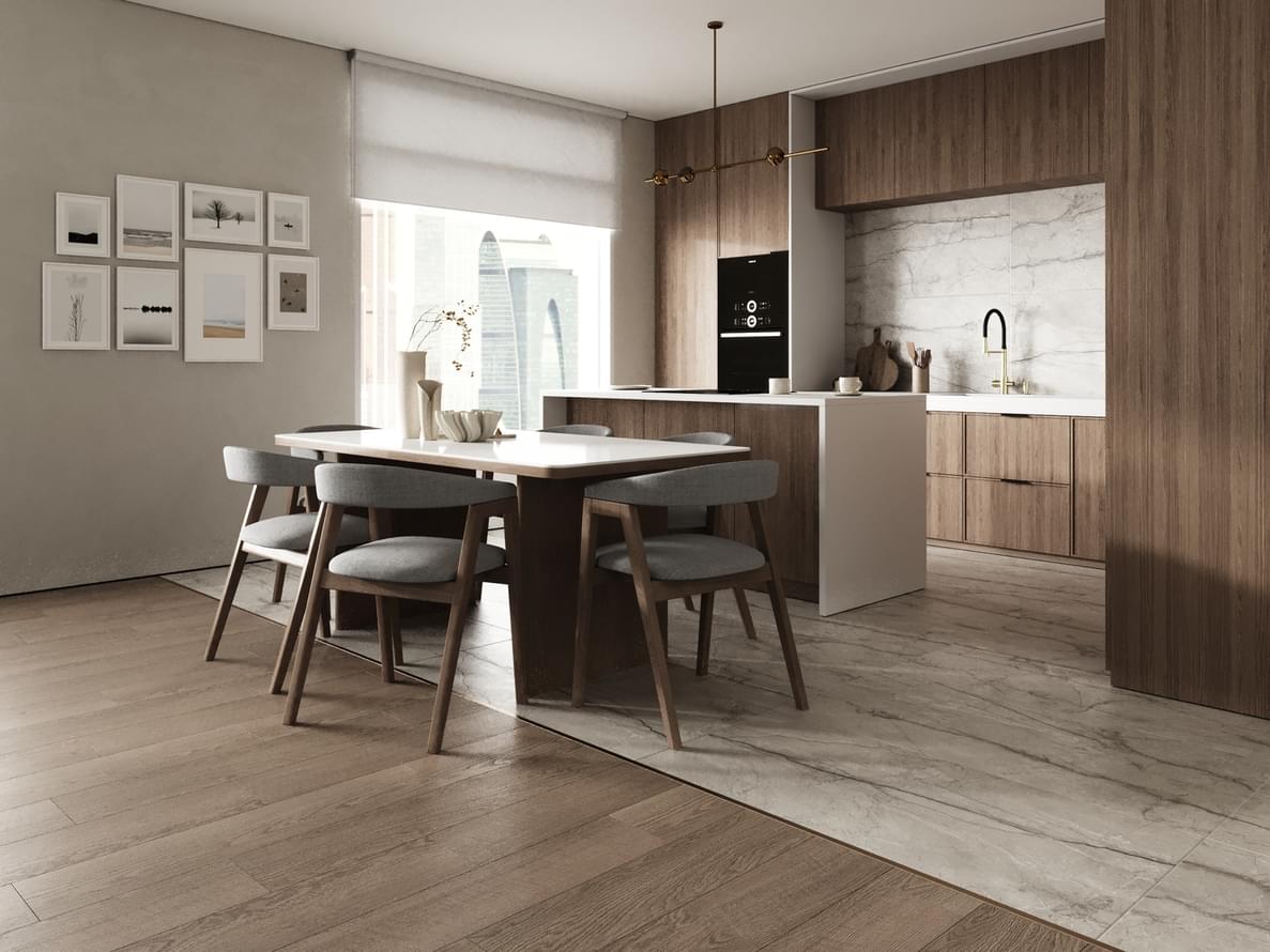 керамогранит фабрики Cersanit коллекция Vena