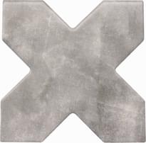 Плитка Cevica Becolors Cross Grey 13.25x13.25 см, поверхность матовая