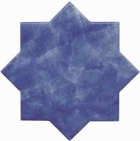 Плитка Cevica Becolors Star Electric Blue 13.25x13.25 см, поверхность матовая