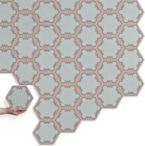 Плитка Cezzle Ethno Snowflake-2 2 20x23 см, поверхность матовая