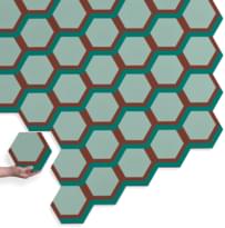 Плитка Cezzle Geo Cezzle 1 20x23 см, поверхность матовая