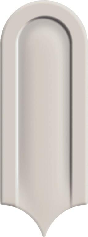 Плитка Cifre Gala Ivory Brillo 8x21.5 см, поверхность глянец, рельефная