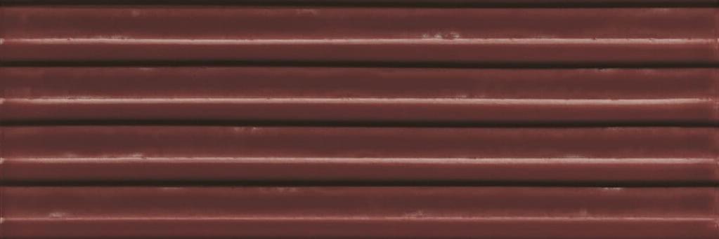 Плитка Cifre Gare Garnet Brillo 10x30.5 см, поверхность глянец, рельефная
