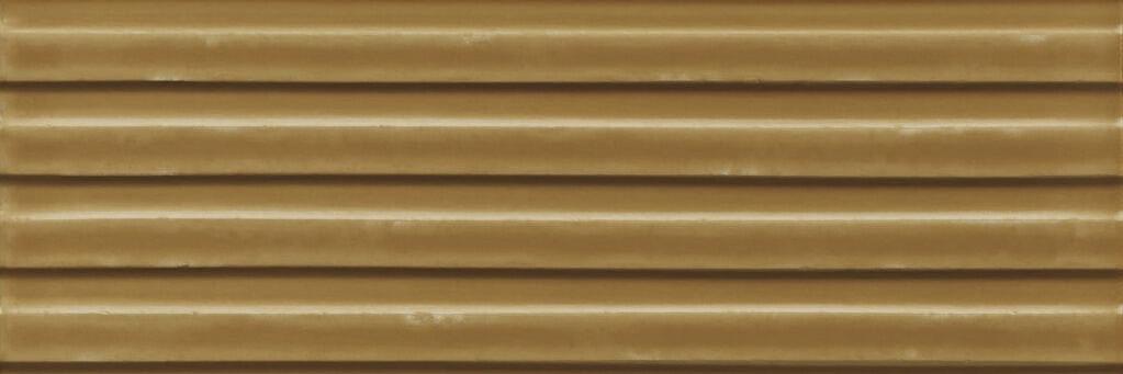 Плитка Cifre Gare Ochre Brillo 10x30.5 см, поверхность глянец, рельефная