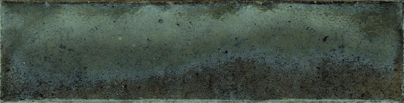 Плитка Cifre Jazba Green Brillo 6x24.6 см, поверхность глянец