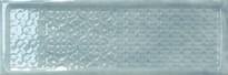 Плитка Cifre Titan Decor Aqua 10x30.5 см, поверхность глянец, рельефная