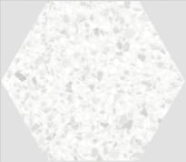 Плитка Click Tempo And Inspire Hexa White 20x24 см, поверхность матовая