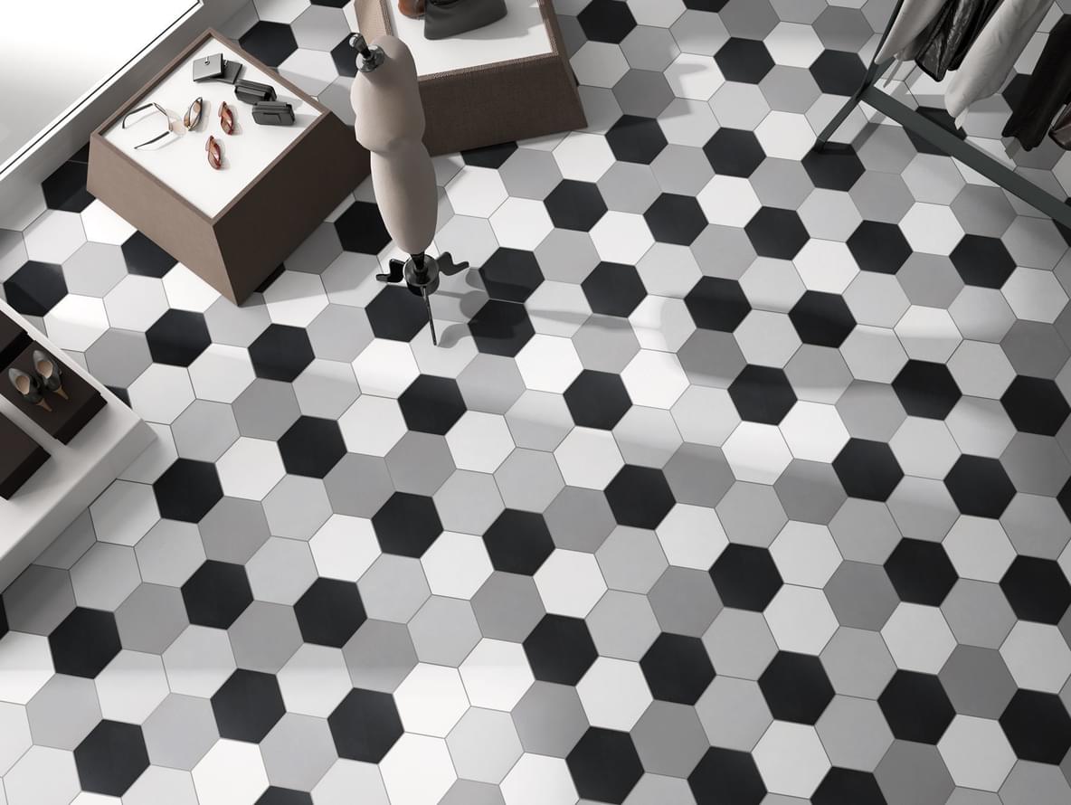 керамогранит фабрики Codicer коллекция Basic Hex 25