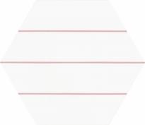 Плитка Codicer Porto Hex Savona Pink 22x25 см, поверхность матовая