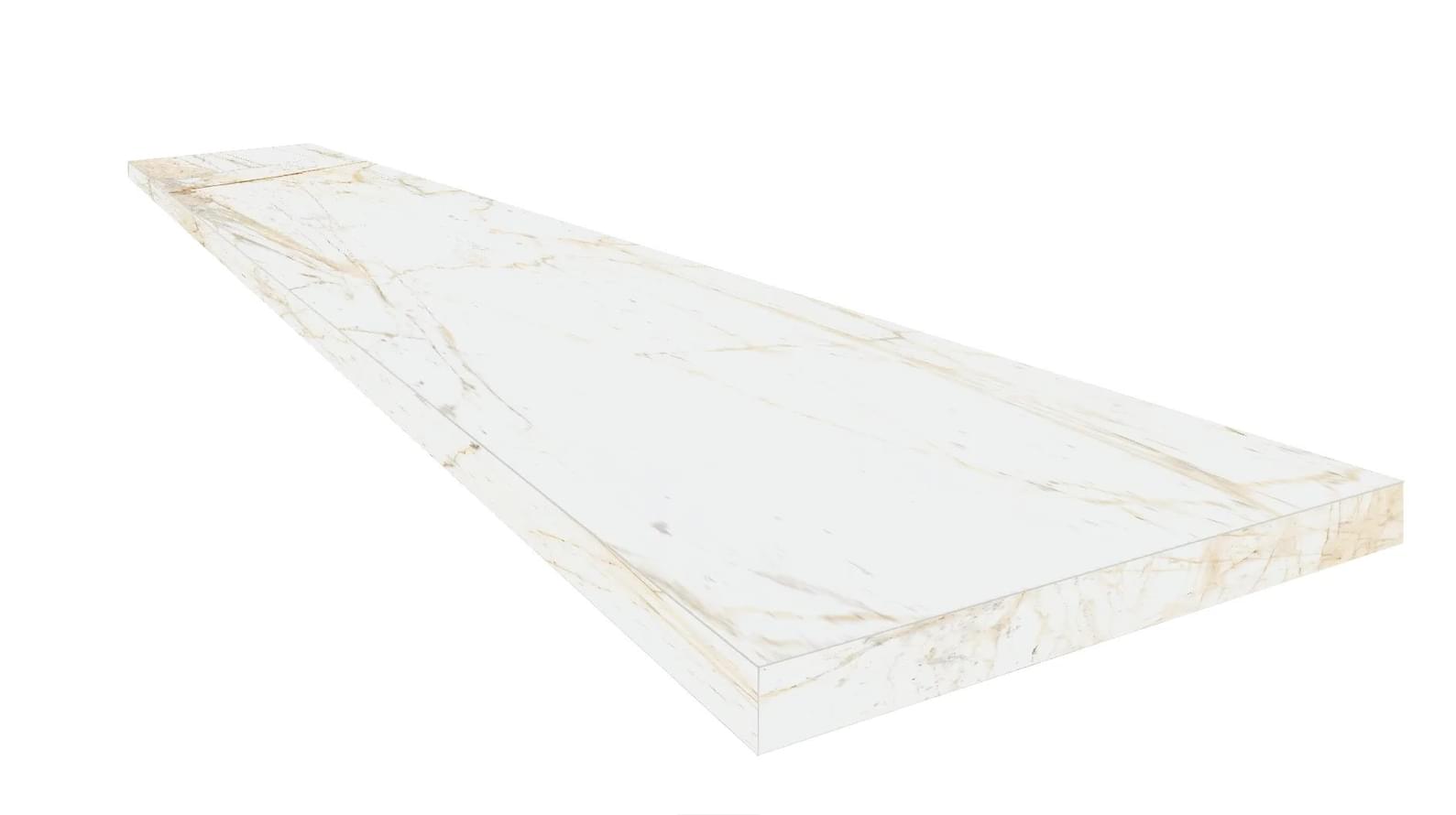 Coliseumgres Canova White Scalino Ang Dx 33x60