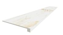 Плитка Coliseumgres Canova White Scalino Front 33x60 см, поверхность матовая