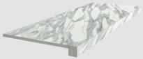 Плитка Coliseumgres Uffizi White Scalino Front 33x90 см, поверхность матовая