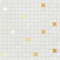 Плитка Colorker Impulse Mosaico White Gold 30.5x30.5 см, поверхность матовая