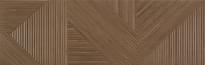 Плитка Colorker Tangram Coffe 31.6x100 см, поверхность матовая, рельефная