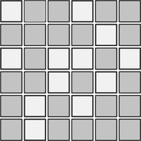 Плитка Colorker Zen Stone Mosaico Dark-Grey 30x30 см, поверхность матовая