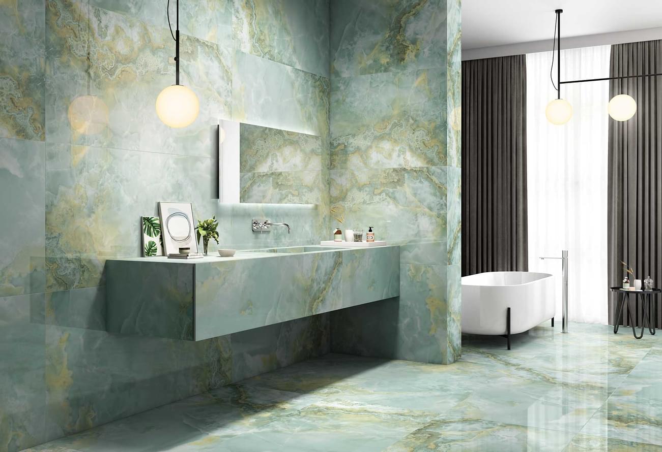 керамогранит фабрики Colortile коллекция Onyx Verde