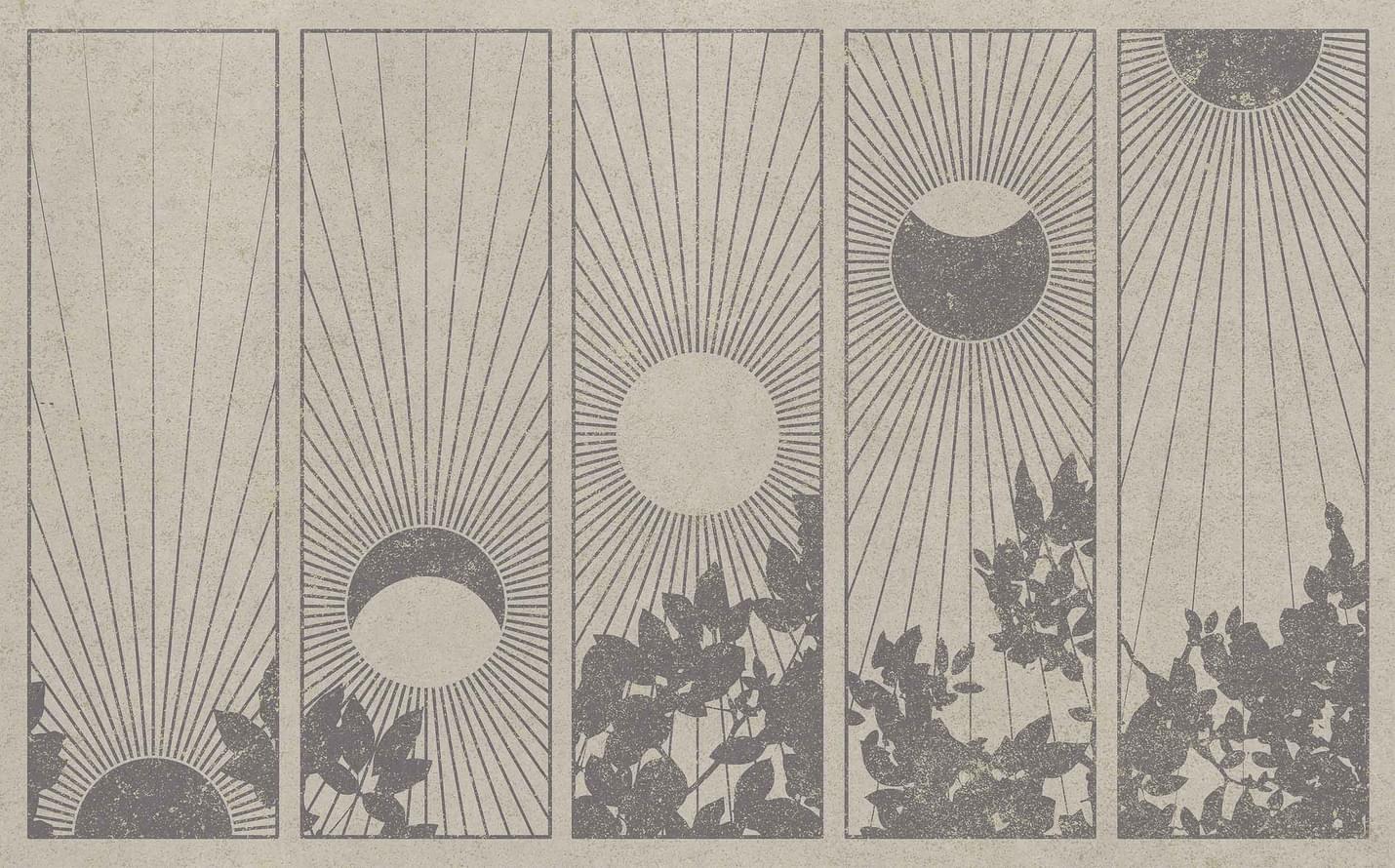 Coordonne Wander Da Lat Beige Флизелин 2.8м x 450см поверхность