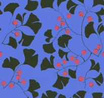 Coordonne Wander Furoshiki Indigo Флизелин 10м x 50см поверхность