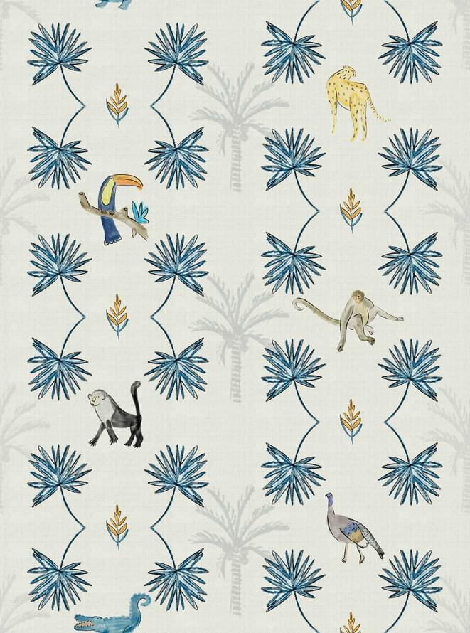 Coordonne Wander Monteverde Blue Винил 10м x 50см поверхность