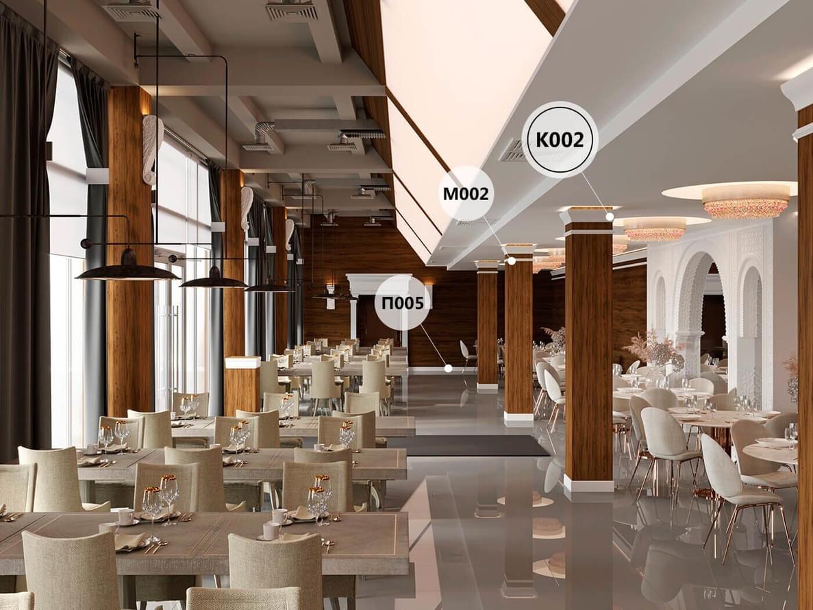 лепнина фабрики Cosca Decor коллекция Карнизы