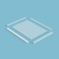 Cosca Decor Молдинги Молдинг Финишный Mf002 3.8x280x1.2 см поверхность 