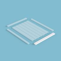 Cosca Decor Молдинги Молдинг Финишный Mf004 3x280x1.7 см поверхность 
