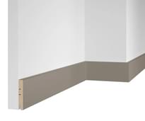 Плинтус Cosca Decor Плинтусы МДФ 31 Веллюто Капучино ПВХ 8x240x1.6 см поверхность 