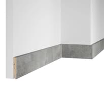 Плинтус Cosca Decor Плинтусы МДФ 37 Бетон Невский ПВХ 8x240x1.6 см поверхность 