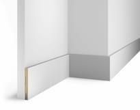 Плинтус Cosca Decor Плинтусы МДФ AP73 Белый 9.5x240x1 см поверхность 