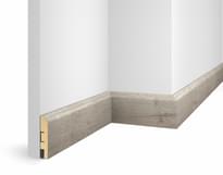 Плинтус Cosca Decor Плинтусы МДФ Wp07 Экошпон Дуб Бархатный 8x240x1.6 см поверхность 