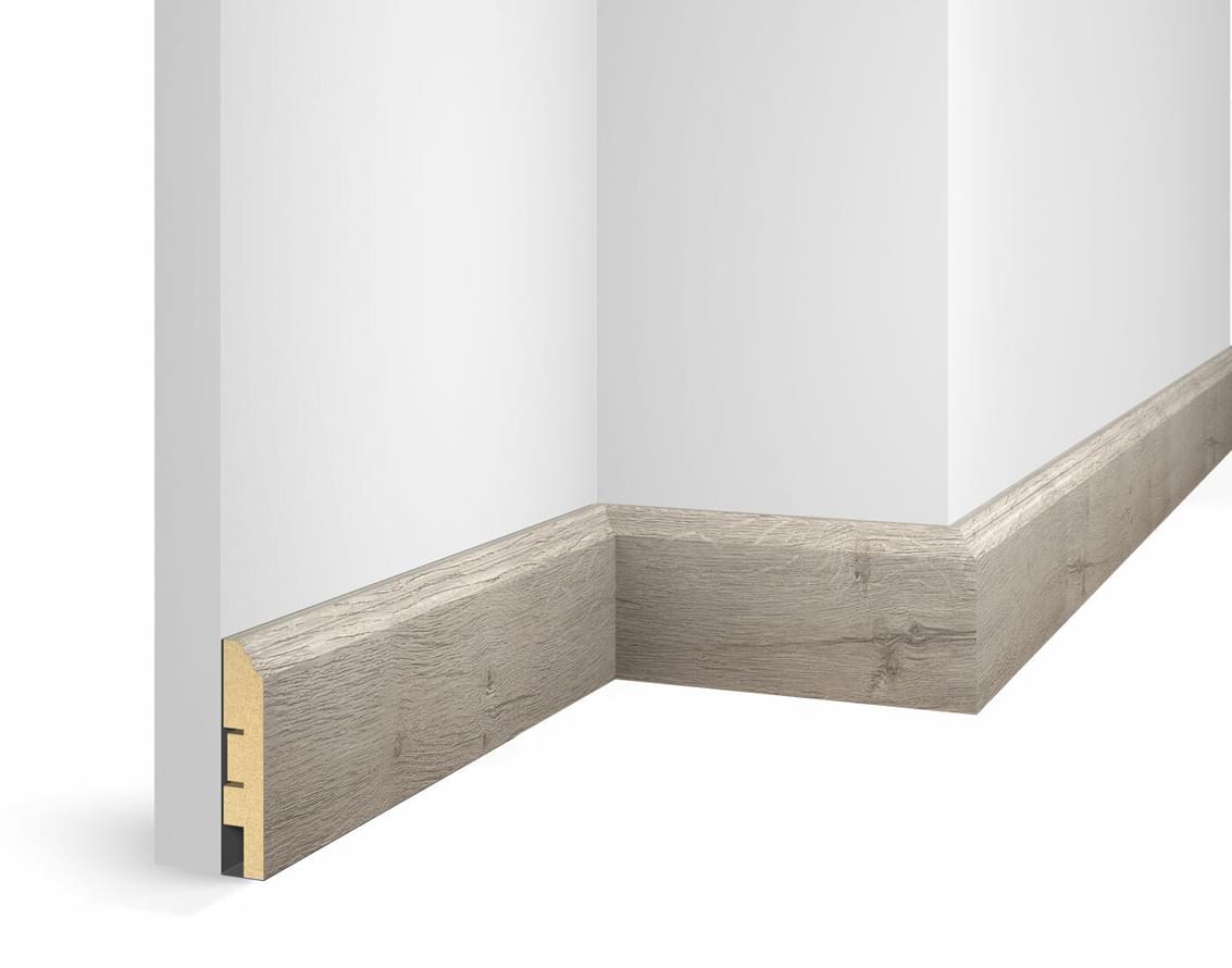 Cosca Decor Плинтусы МДФ Wp07 Экошпон Дуб Бархатный 8x240