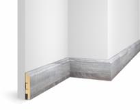 Плинтус Cosca Decor Плинтусы МДФ Wp07 Экошпон Дуб Рейн 8x240x1.6 см поверхность 