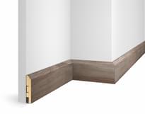 Плинтус Cosca Decor Плинтусы МДФ Wp07 Экошпон Дуб Шелковый 8x240x1.6 см поверхность 
