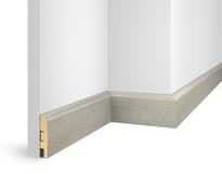 Плинтус Cosca Decor Плинтусы МДФ ЕP07 NanoFlex Дуб Анталия 8x240x1.6 см поверхность 