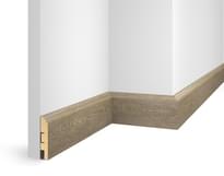 Плинтус Cosca Decor Плинтусы МДФ ЕP07 NanoFlex Дуб Корсика 8x240x1.6 см поверхность 
